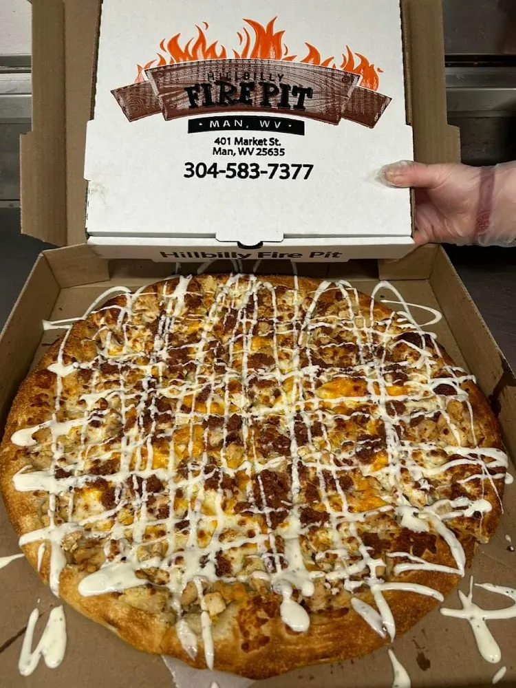 Chicken Bacon Ranch Pizza