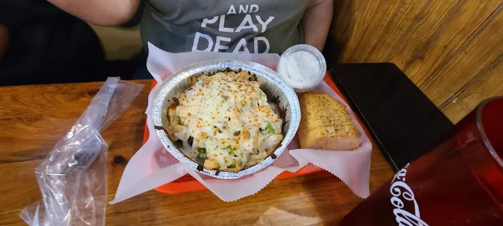 Chicken Smashed Potato